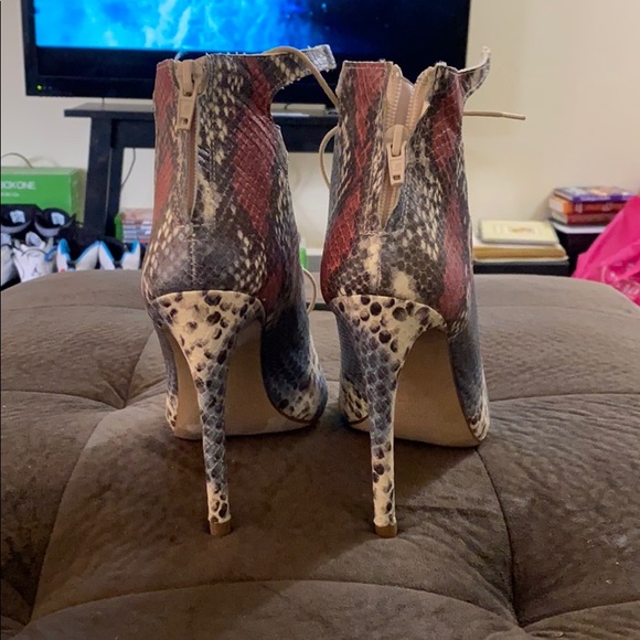 Zara snakeskin heels - Picture 3 of 4